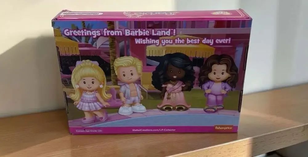 Fisher-Price Little People Collector Barbie: The Movie Special Edition 4-Figure